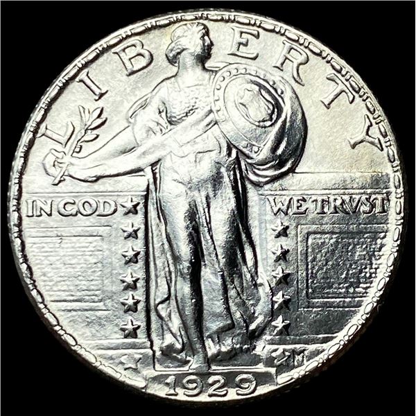 1929 Standing Liberty Silver Quarter  UNCIRCULATED