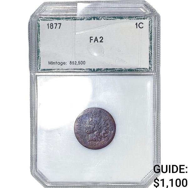 1877 Indian Head Cent PCI FA2