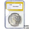 Image 1 : 1926 Silver Peace Dollar PGA MS63