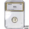 Image 1 : 1942-D Mercury Silver Dime PCI MS65 Full Bands
