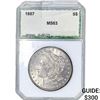 Image 1 : 1887 Morgan Silver Dollar PCI MS63