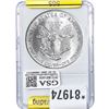 Image 2 : 1987 Silver Eagle SGS MS70