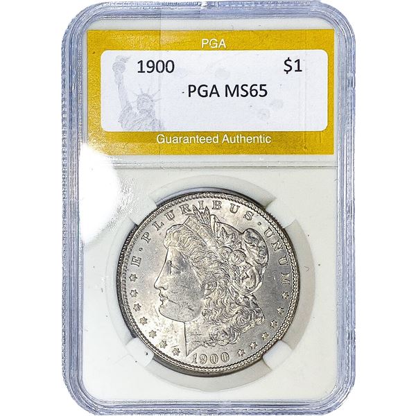 1900 Morgan Silver Dollar PGA MS65