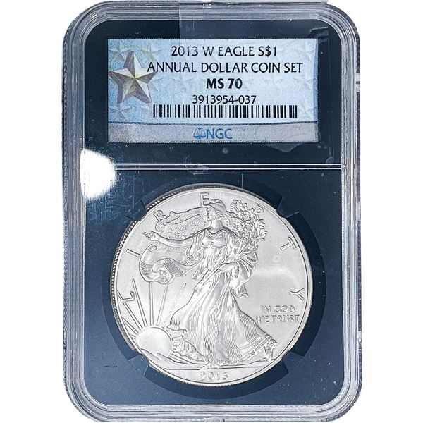 2013-W Silver Eagle NGC MS70