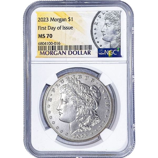 2023 Morgan Silver Dollar NGC MS70
