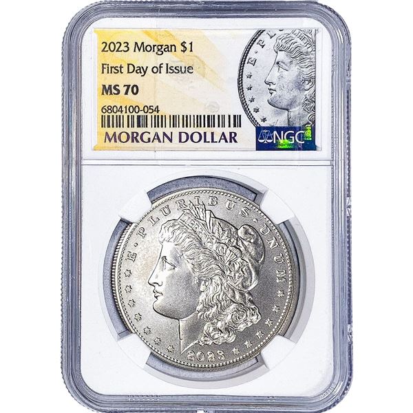 2023 Morgan Silver Dollar NGC MS70
