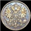Image 1 : 1875 Finland Silver 25 Pennia Toned