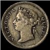Image 1 : 1892 Hong Kong Silver 5 Cents