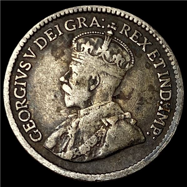 1918 Canada 5 Cents