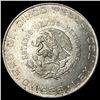 Image 2 : 1956 Mexico Silver 5 Pesos
