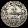 Image 2 : 1856 Denmark SIlver 4 Skilling