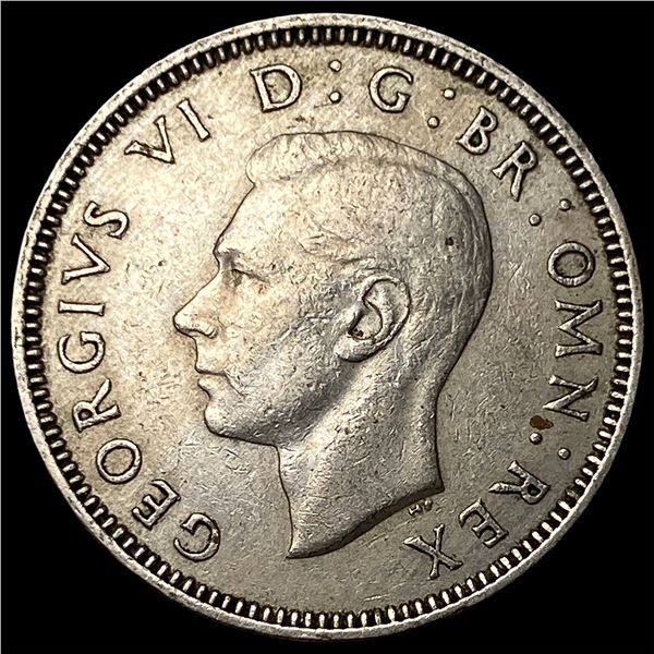 1950 Great Britain Copper-Nickel Shilling