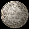 Image 2 : 1834 France Silver 5 Francs