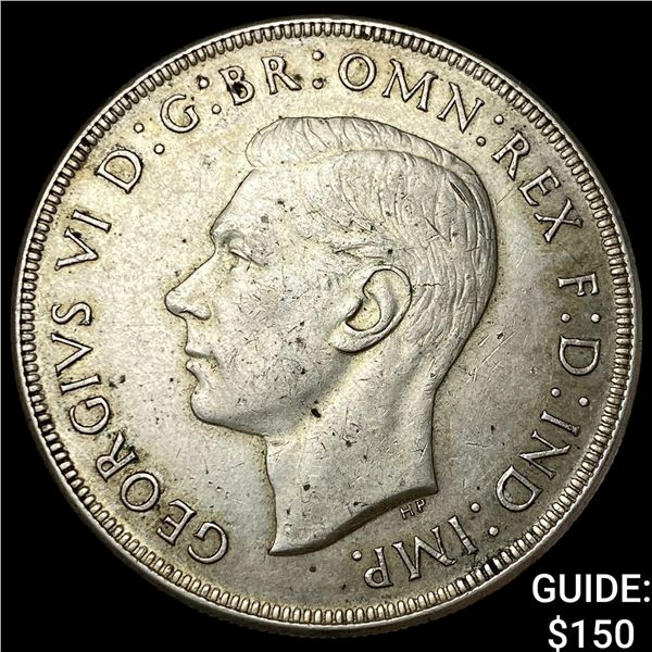 1937 Austrailia Silver Crown