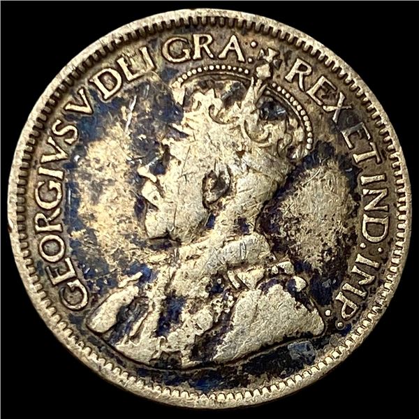 1918 Canada Silver 10 Cents