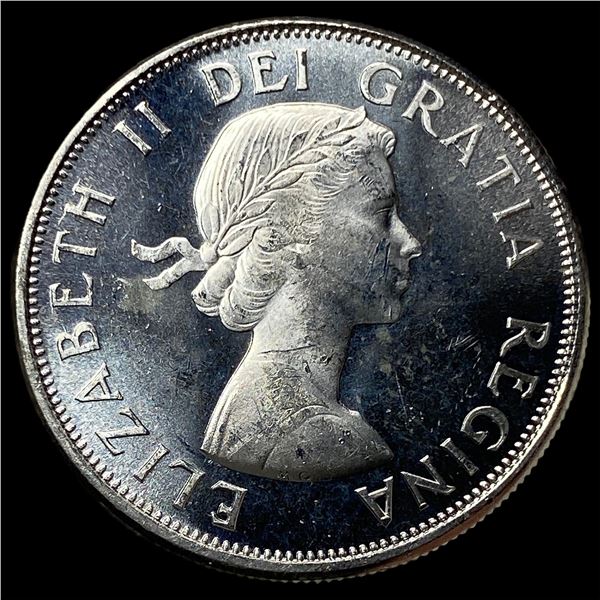 1964 Canada Silver 50 Cents KM 56