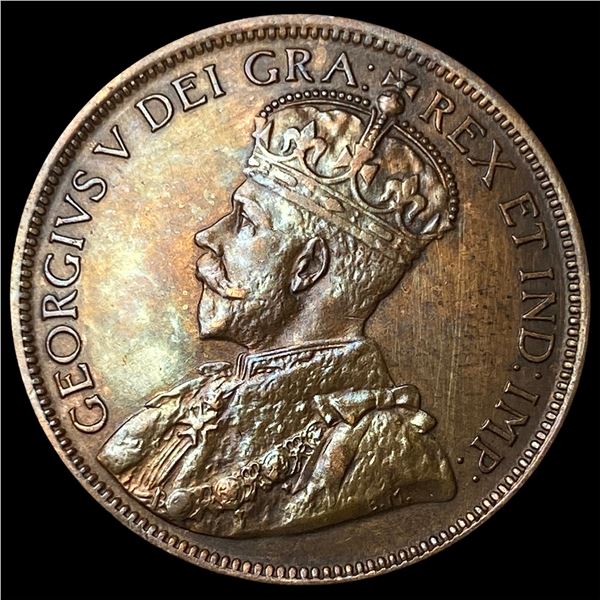 1918 Canada Bronze 1 Cent