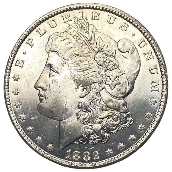 1882-CC Morgan Silver Dollar