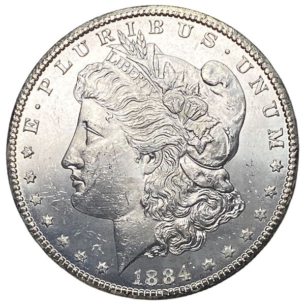 1884-CC Morgan Silver Dollar