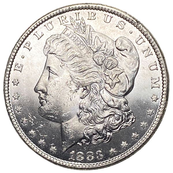 1883-CC Morgan Silver Dollar
