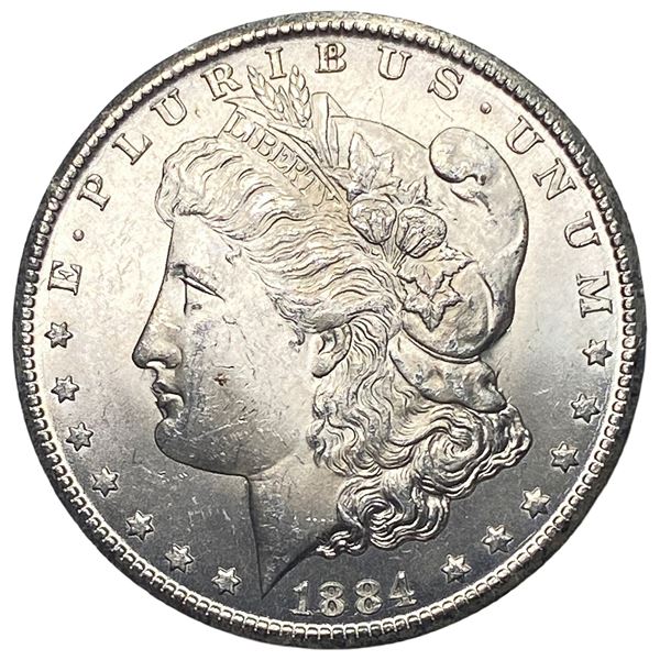 1884-CC Morgan Silver Dollar