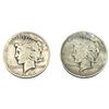Image 1 : [2] 1921 Silver Peace Dollar