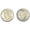 Image 1 : [2] 1921 Silver Peace Dollar