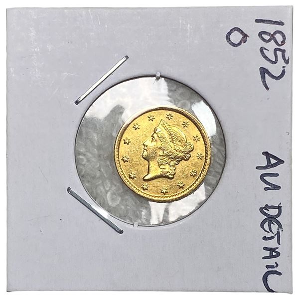 1852-O Rare Gold Dollar