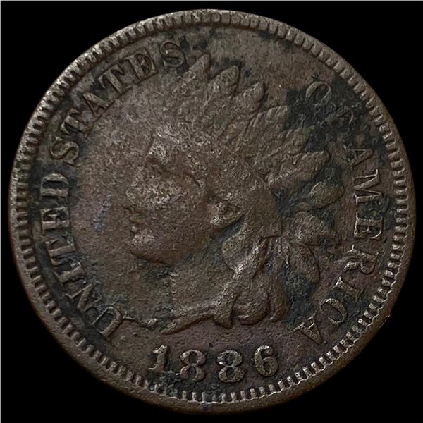 1886 Indian Head Cent NICELY CIRCULATED