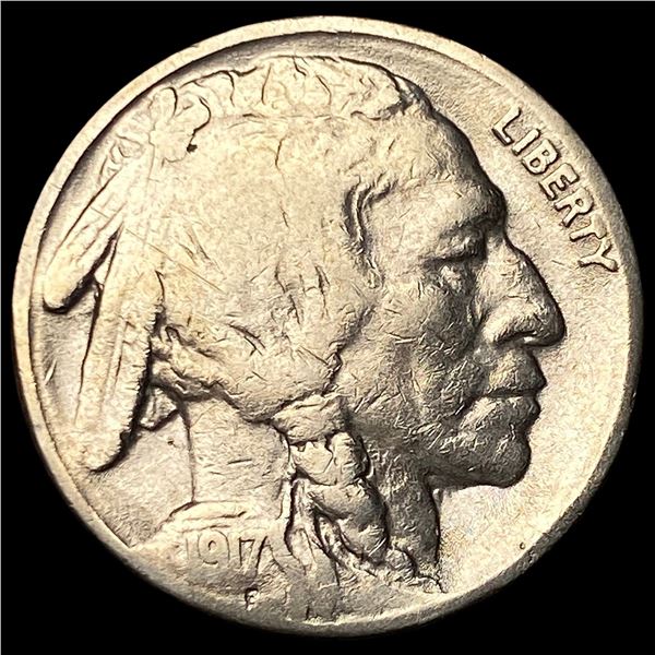 1917-S Buffalo Nickel NEARLY UNCIRCULATED