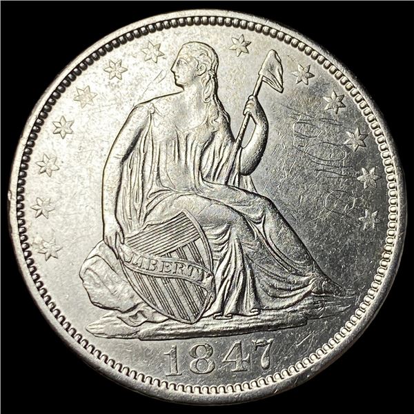 1847-O Silver Half Dollar HIGH GRADE