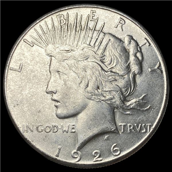 1926-S Silver Peace Dollar CLOSELY  UNCIRCULATED