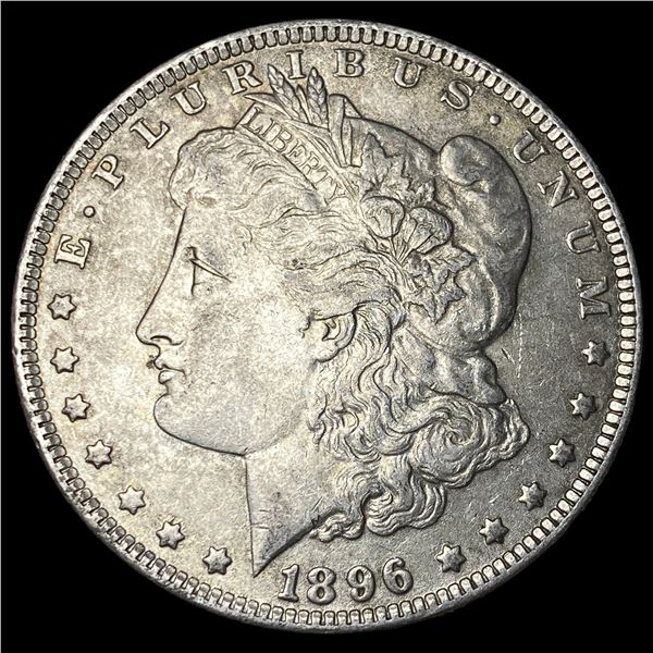 1896-O Silver Morgan Dollar NEARLY  UNCIRCULATED