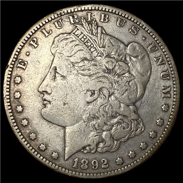 1892-S Silver Morgan Dollar LIGHTLY  CIRCULATED