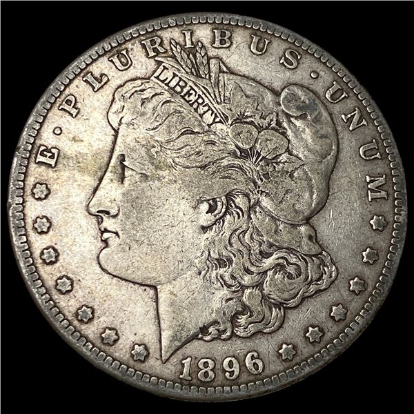1896-S Silver Morgan Dollar LIGHTLY  CIRCULATED