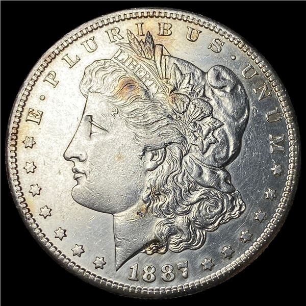 1887 Morgan Silver Dollar CLOSELY  UNCIRCULATED