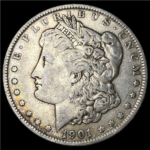 1901 Morgan Silver Dollar NEARLY UNCIRCULATED