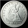 Image 1 : 1853 Arrows/Rays Seated Liberty Quarter  CLOSELY UNCIRCULATED
