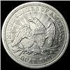 Image 2 : 1853 Arrows/Rays Seated Liberty Quarter  CLOSELY UNCIRCULATED