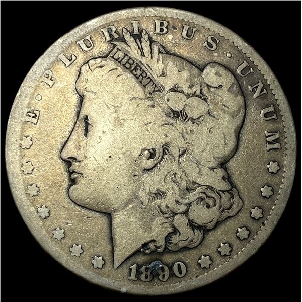 1890-CC Silver Morgan Dollar NICELY  CIRCULATED