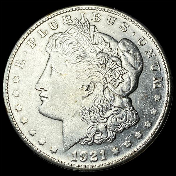 1921-S Silver Morgan Dollar CHOICE AU