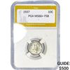Image 1 : 1937 Mercury Silver Dime PGA MS66+ FSB