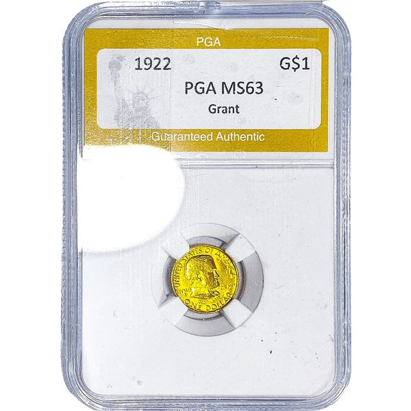 1922 Grant Dollar PGA MS63