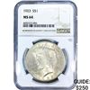 Image 1 : 1923 Silver Peace Dollar NGC MS64