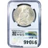 Image 2 : 1923 Silver Peace Dollar NGC MS64