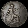 Image 2 : 1901 Great Britain Bronze 1/2 Penny