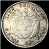 Image 2 : 1938 Colombia Silver 10 Centavos