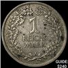 Image 1 : 1925A Germany Silver 1  Reichsmark