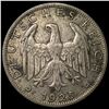 Image 2 : 1925A Germany Silver 1  Reichsmark