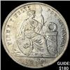 Image 1 : 1866/56 Peru Silver 1 Sol